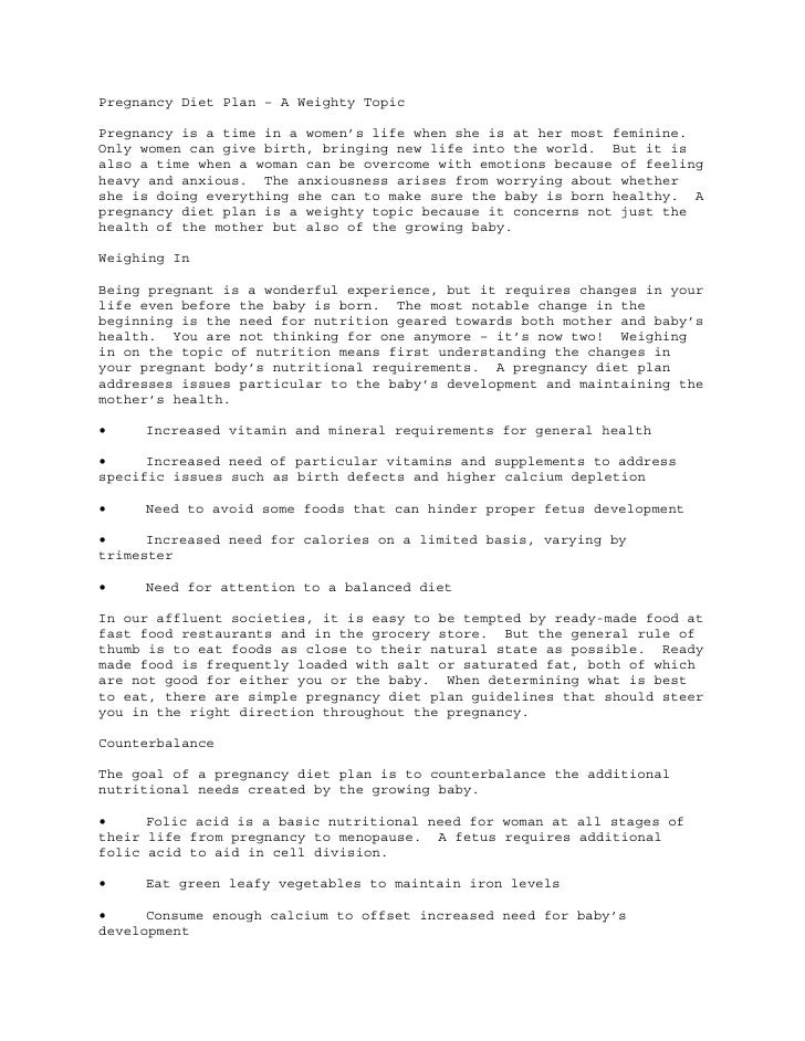 Pregnancy Diet Plan pregnancy-diet-plan