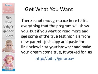  How conception works and the factors affecting conception of a baby girl or boy