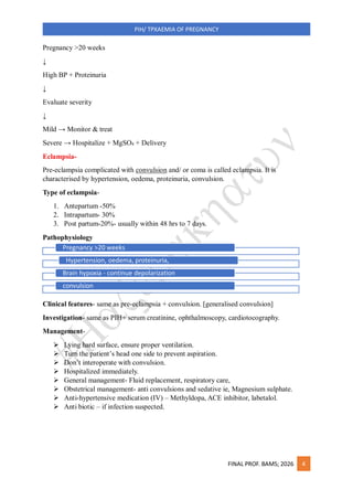 Comprehensive Overview of Pregnancy Induced Hypertension and Toxaemia ...