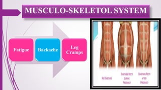 Fatigue Backache
Leg
Cramps
MUSCULO-SKELETOL SYSTEM
 
