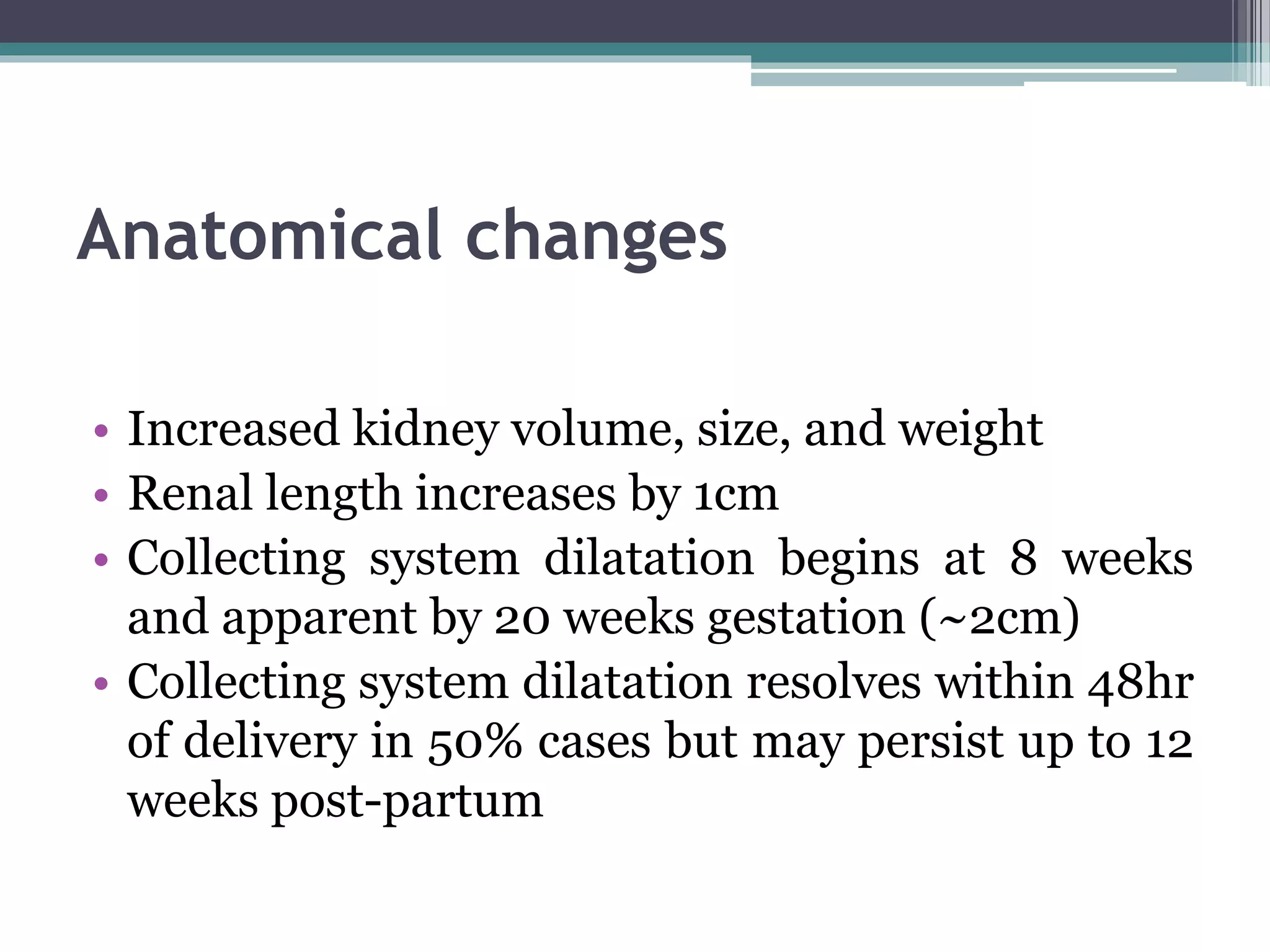 Pregnancy Physiology and Acute Kidney Injury | PPTX