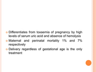  Mild elevation of transaminase in 50% cases,
Bilirubin may rise to 4 mg/dl
 Amylase elevated in 10%
 A transient hyperthyroidism associated in 50-60%
cases
 Complications include electrolyte imbalance,
esophageal rupture, retinal hemorrhage, renal
failure
 