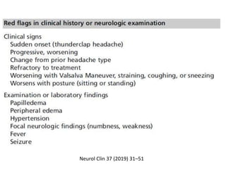 Neurol Clin 37 (2019) 31–51
 