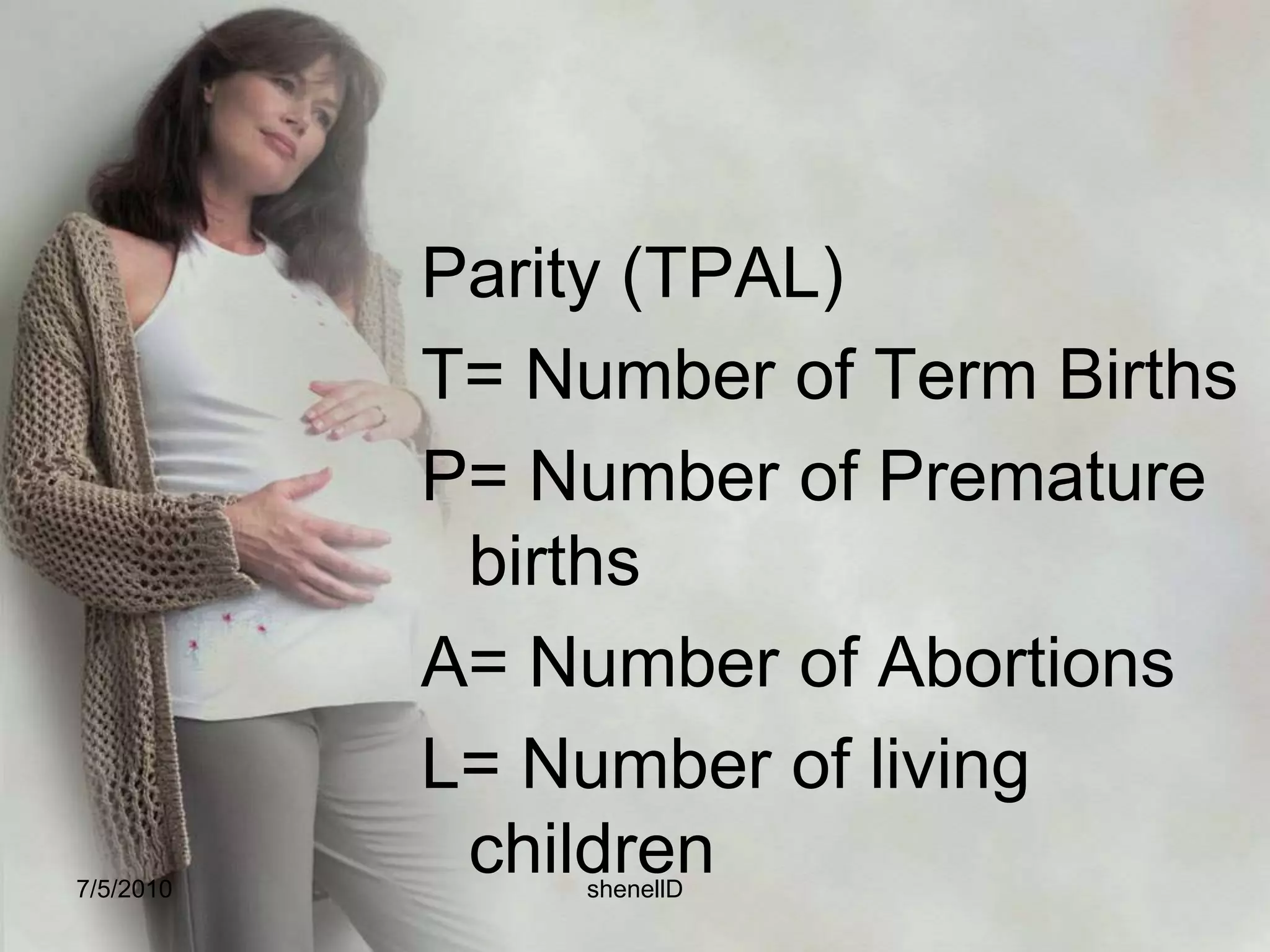 Prenatal VisitSchedule of Visit if no complications:Every 4 weeks, up to 32 weeksEvery 2 weeks from 32-36 weeks (more frequently if problems exist.0Every week from 36-40 weeks7/4/2010shenellD