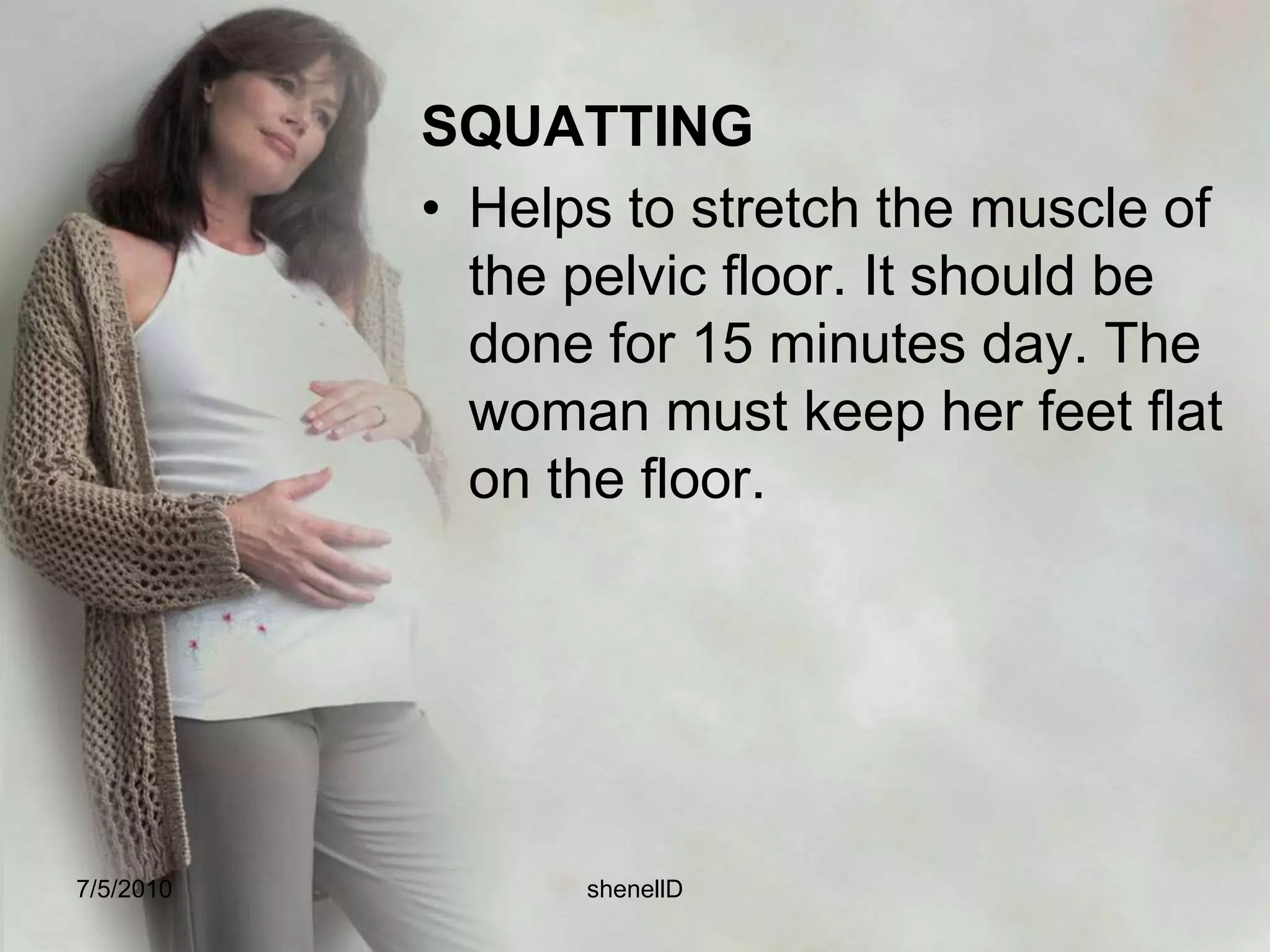 NUTRITION DURING PREGNANCYWeight gain- variable,but 25 lbs usually appropriate for average woman with single pregnancy.Recommended weight gain during pregnancy:2-4 lbs in the first trimester11-14 lbs in the second trimester8-11 lbs in the third trimester (0.5 lb weekly)7/4/2010shenellD