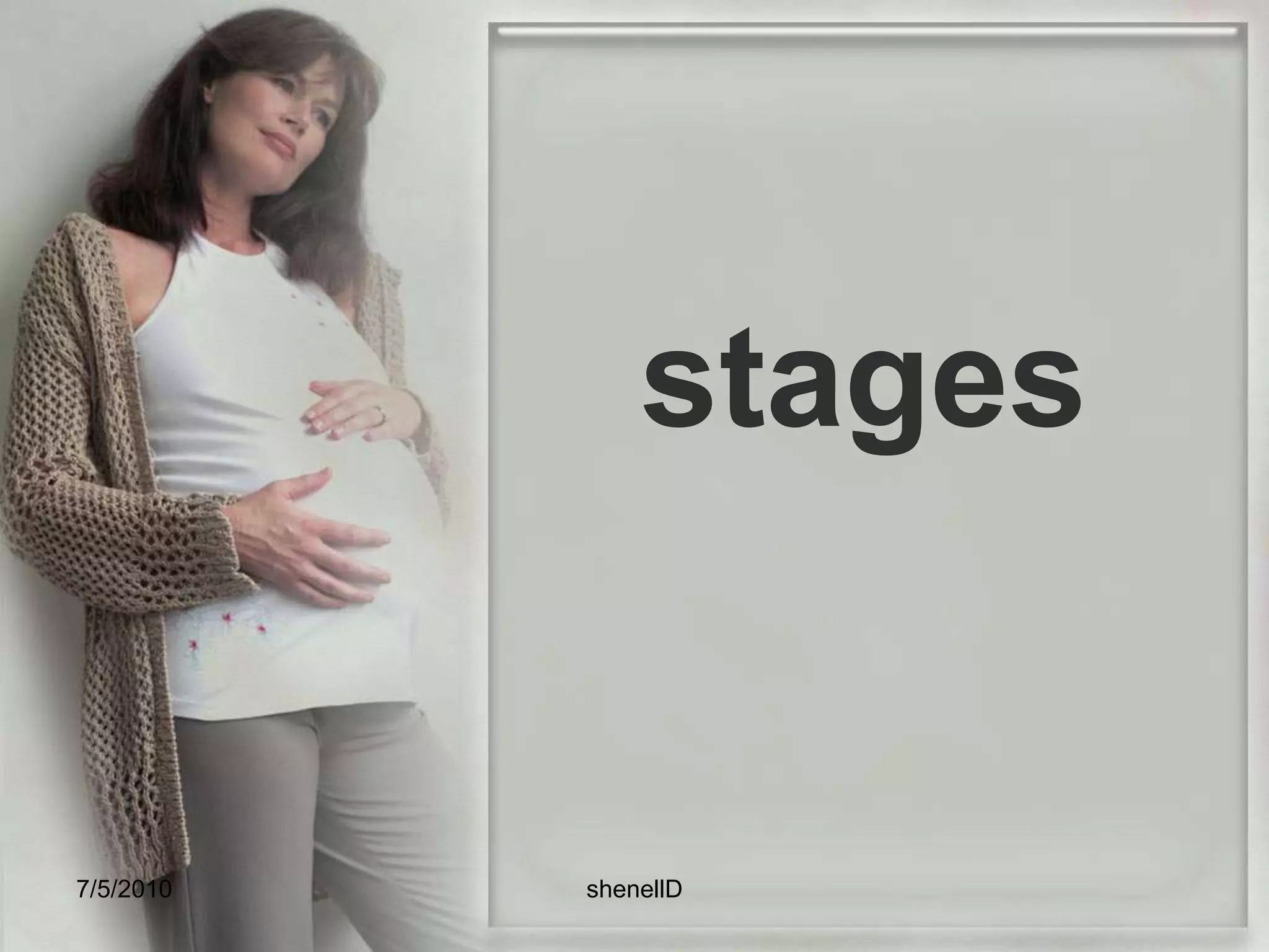 3. The morula continues to multiply as it floats free in the uterine cavity for 3 or 4 more days. Large cells tend to mass at the periphery of the ball, leaving a fluid space surrounding an inner cell mass. The structure is now termed blastocyst. 7/4/2010shenellD