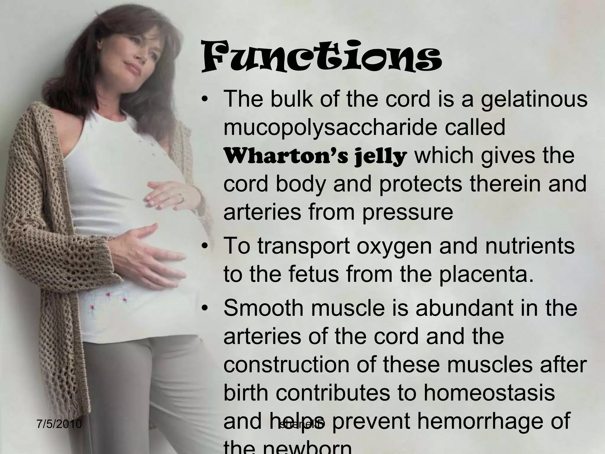 What is the function of yolk sac?Yolk sac appears to supply the nourishment only until implantation.After which, its main purpose is to provide a source of red blood cells until the embryo’s hematopoetic system is mature enough to perform this function.So, circulation starts as early as 16th day of life and heart beat as early as the 24th day.7/4/2010shenellD