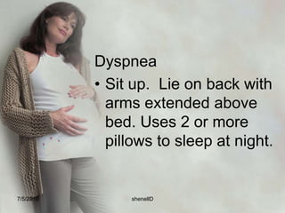 Hemorrhoids Apply ointments, suppositories, warm compresses; Avoid constipation.InsomniaPrevent prolonged nap time, offer milk, encourage warm bath.7/4/2010shenellD