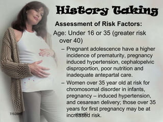    First Trimester: Ambivalence and anxiety about role change; concern or identification with wife’s discomfort (couvades) 7/4/2010shenellD