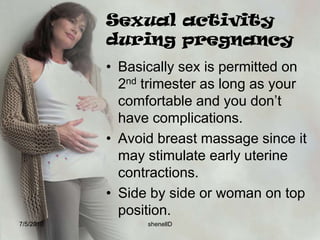 Johnson’s Rule (grams)Fetal Weight Formula:Fundic Height (cm) – n x kN = 	11 if part is not engaged12 if part is engaged K = 155 grams (standard value)Example: Fundicheight = 21 cm not engaged21 – 11 = 10 x 155 = 1, 550 grams7/4/2010shenellD