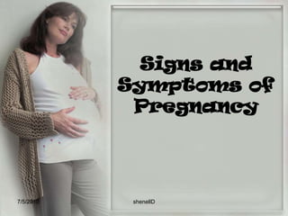 Cervix –Goodell’s sign – softening of the cervix - formation of mucus plug (operculum) to seal out bacteria7/4/2010shenellD