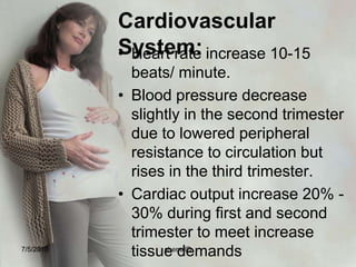 A -   amenorrhea B -   breast changesC -   color changes			S-striaegravidarum			M-melasma			L-lineanigraF-   fatigue, nausea, vomitingU-  urinary frequency, uterine enlargement, leukorrheaQ-  quickening7/4/2010shenellD