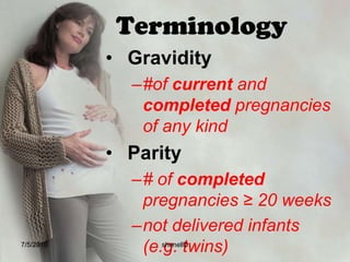 Second Trimester:  Increased confidence and interest in mother care; difficulty relating to fetus; jealousy.<br /> <br />7...