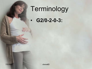 Parity (TPAL)<br />T= Number of Term Births<br />P= Number of Premature births<br />A= Number of Abortions<br />L= Number ...