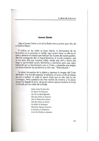 Pregón 2001 JOSÉ ANTONIO TORRALBA GARCÍA