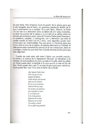 Pregón 2001 JOSÉ ANTONIO TORRALBA GARCÍA