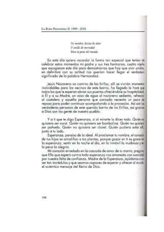 Pregón 2001 JOSÉ ANTONIO TORRALBA GARCÍA