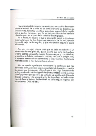 Pregón 2001 JOSÉ ANTONIO TORRALBA GARCÍA