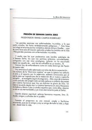 PREGÓN 2003 GUSTAVO A. GALLEGOS LÓPEZ