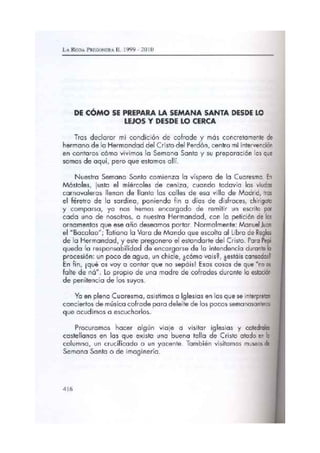 PREGON 2008 MANUEL JUAN SILVA JOYA