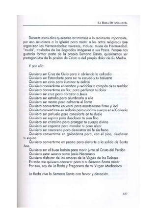 PREGON 2008 MANUEL JUAN SILVA JOYA