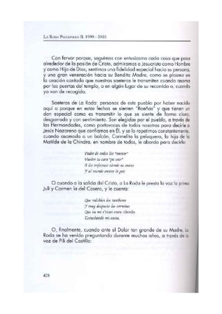 PREGON 2008 MANUEL JUAN SILVA JOYA