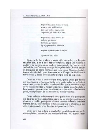 PREGON 2008 MANUEL JUAN SILVA JOYA