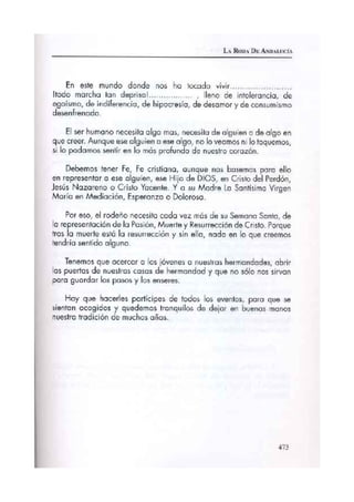 PREGON 2010 MANUEL ANTONIO TORRALBA CALDERON