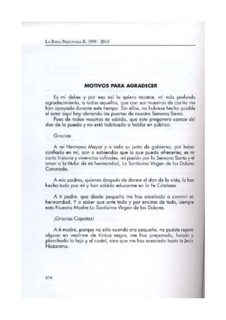 PREGON 2010 MANUEL ANTONIO TORRALBA CALDERON