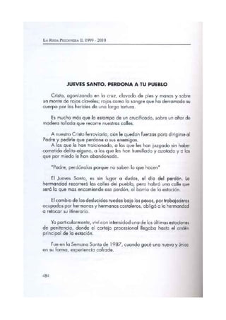 PREGON 2010 MANUEL ANTONIO TORRALBA CALDERON