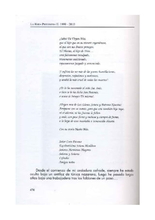 PREGON 2010 MANUEL ANTONIO TORRALBA CALDERON