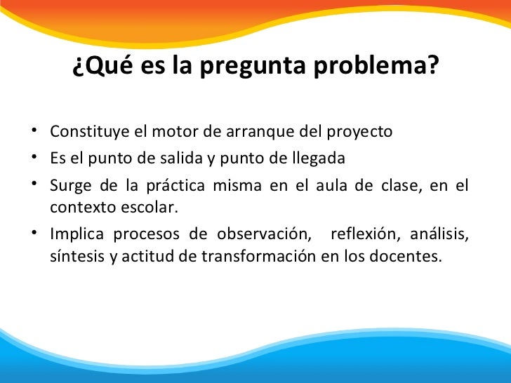 Pregunta problema