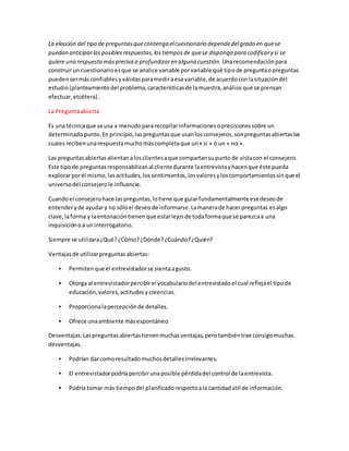 tipos de Preguntas | DOCX