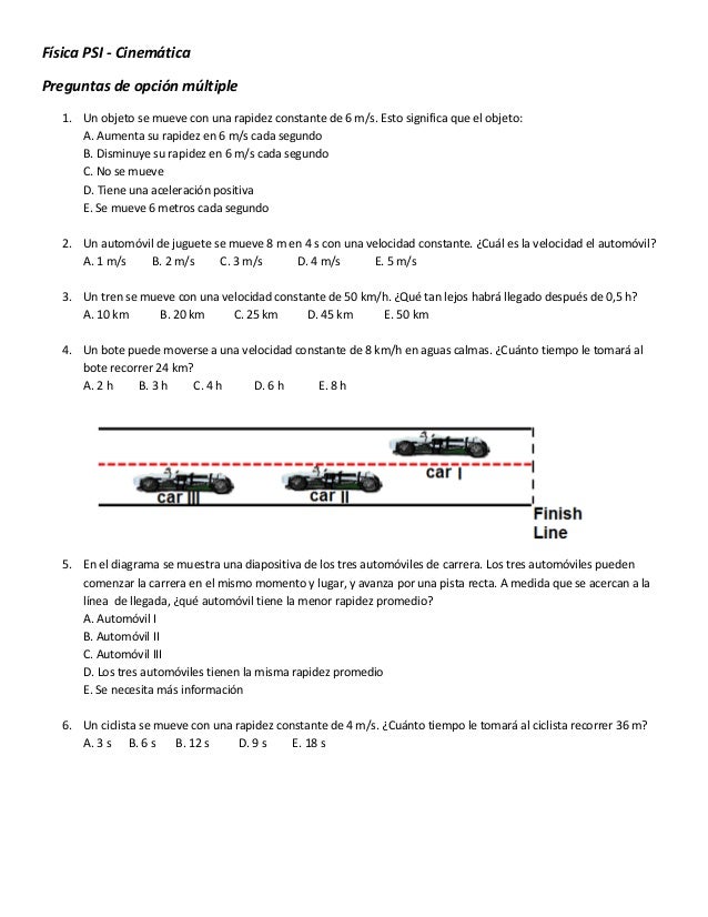 Preguntas sobre automoviles