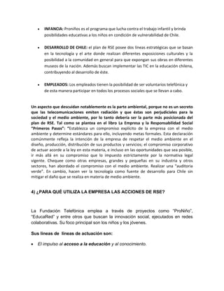 Preguntas corporativa rse