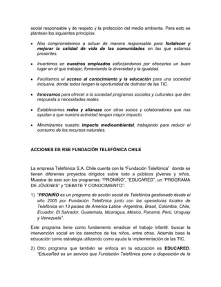 Preguntas corporativa rse