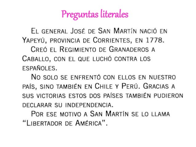 preguntas literales preguntas literales preguntas literales preguntas literales