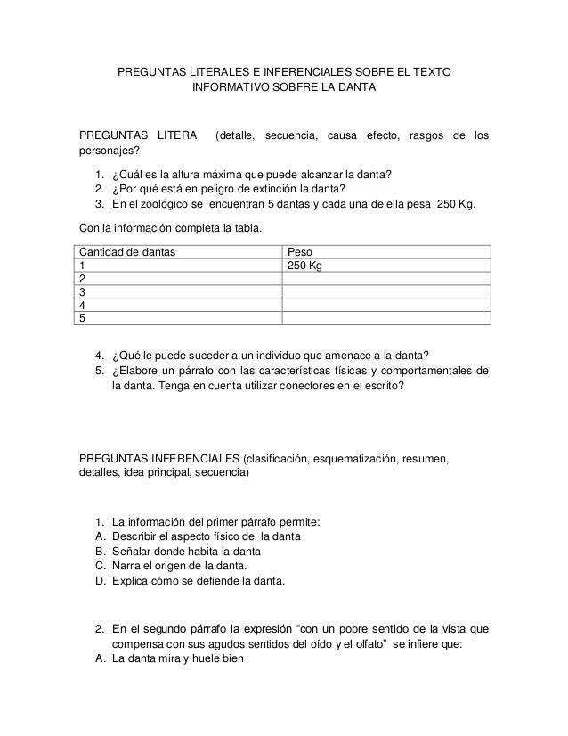preguntas inferenciales en un texto textos inferenciales para primaria unifeed club preguntas inferenciales en un texto textos inferenciales para primaria unifeed club