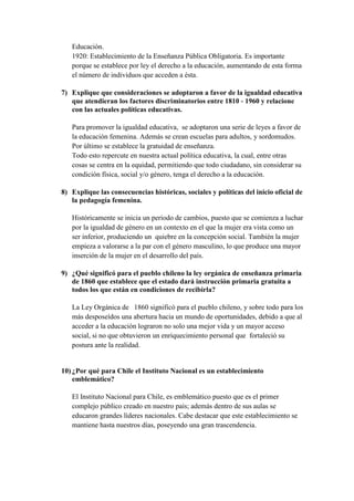 Preguntas orientadoras Desarrollo Educacional 