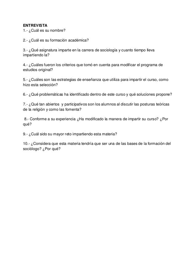 preguntas para una entrevista preguntas para el profesor preguntas para una entrevista preguntas para el profesor