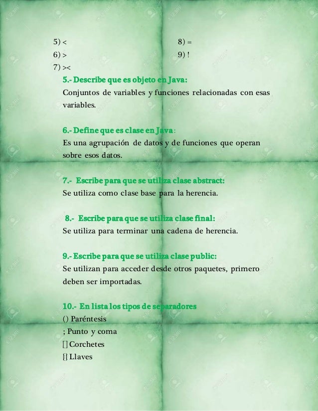preguntas java 8 preguntas sobre lenguaje java preguntas java 8 preguntas sobre lenguaje java