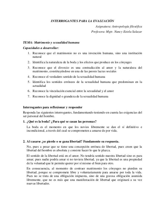 preguntas de entrevista por matrimonio preguntas tema n 176 9 sexualidad y matrimonio preguntas de entrevista por matrimonio preguntas tema n 176 9 sexualidad y matrimonio