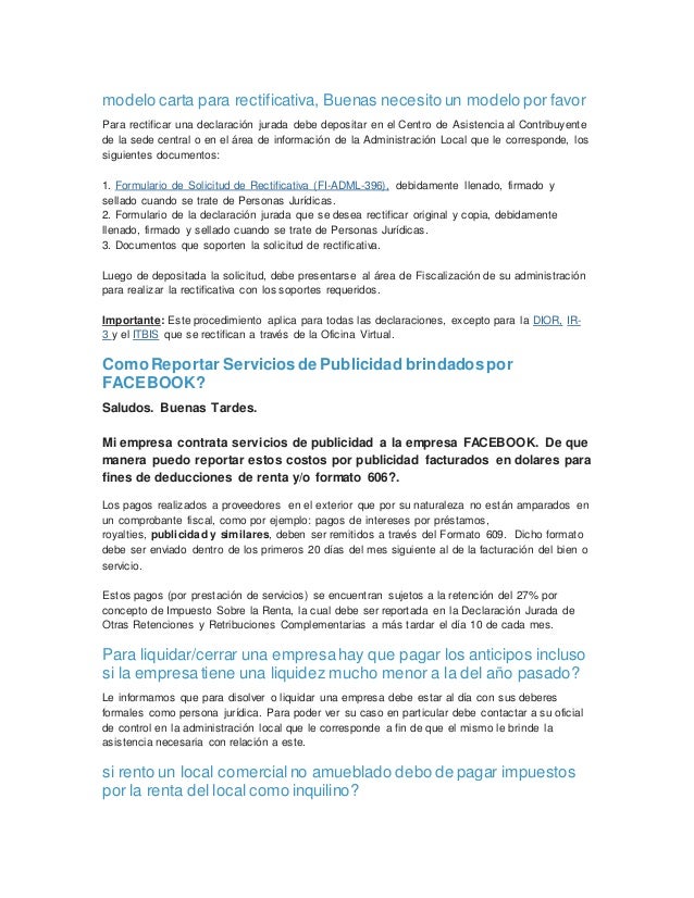 Preguntas Y Respuestas Dgii