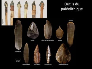 Outils du
paléolithique
