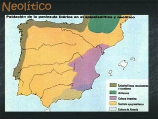 Neolítico Viven en aldeas o poblados. La “territorialidad” les llevará a fortificarse más adelante. 