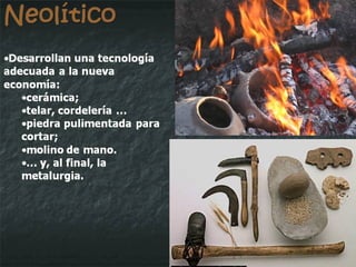 Neolítico Con la metalurgia se aceleran: los intercambios culturales… 