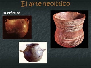 El arte neolítico Menhir Dolmen Cromlech Alineamiento 