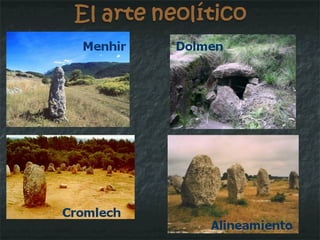 El arte neolítico Carnac , Francia. 