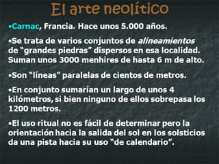 El arte neolítico Stonehenge , Inglaterra 