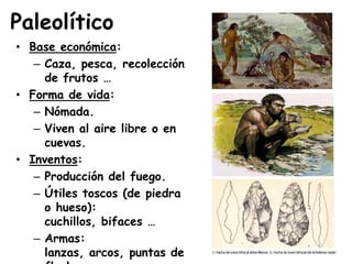  Cultura musteriense (Homo Neanderthal)PALEOLÍTICO SUPERIORVenus de WillendorfExpansión humana por el mundo Europa, Asia, África, Oceanía. (Homo Sapiens)